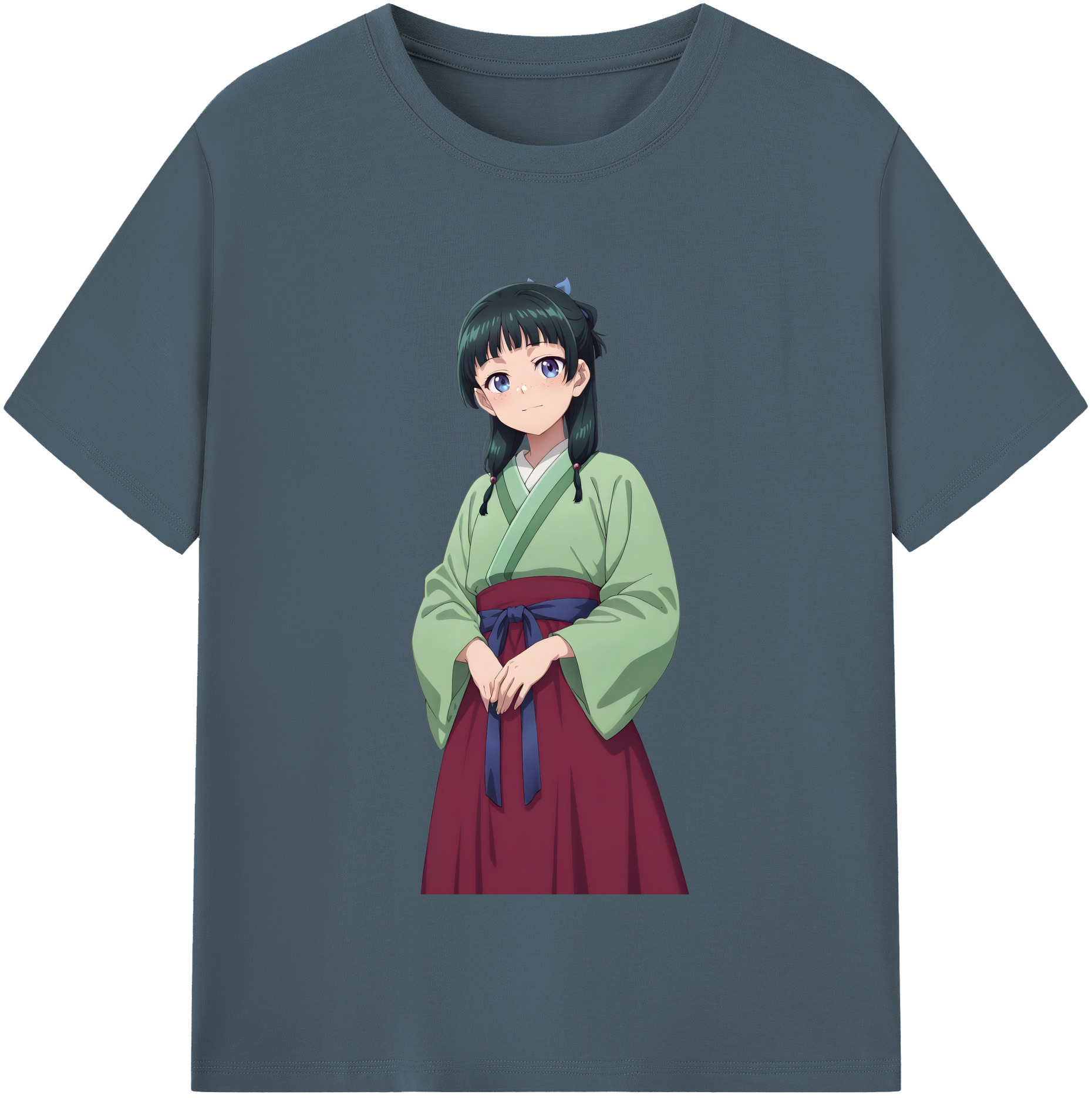 （画像用） 薬屋のひとりごと The Apothecary Diaries 綿100％半袖Tシャツ（フロントプリント）